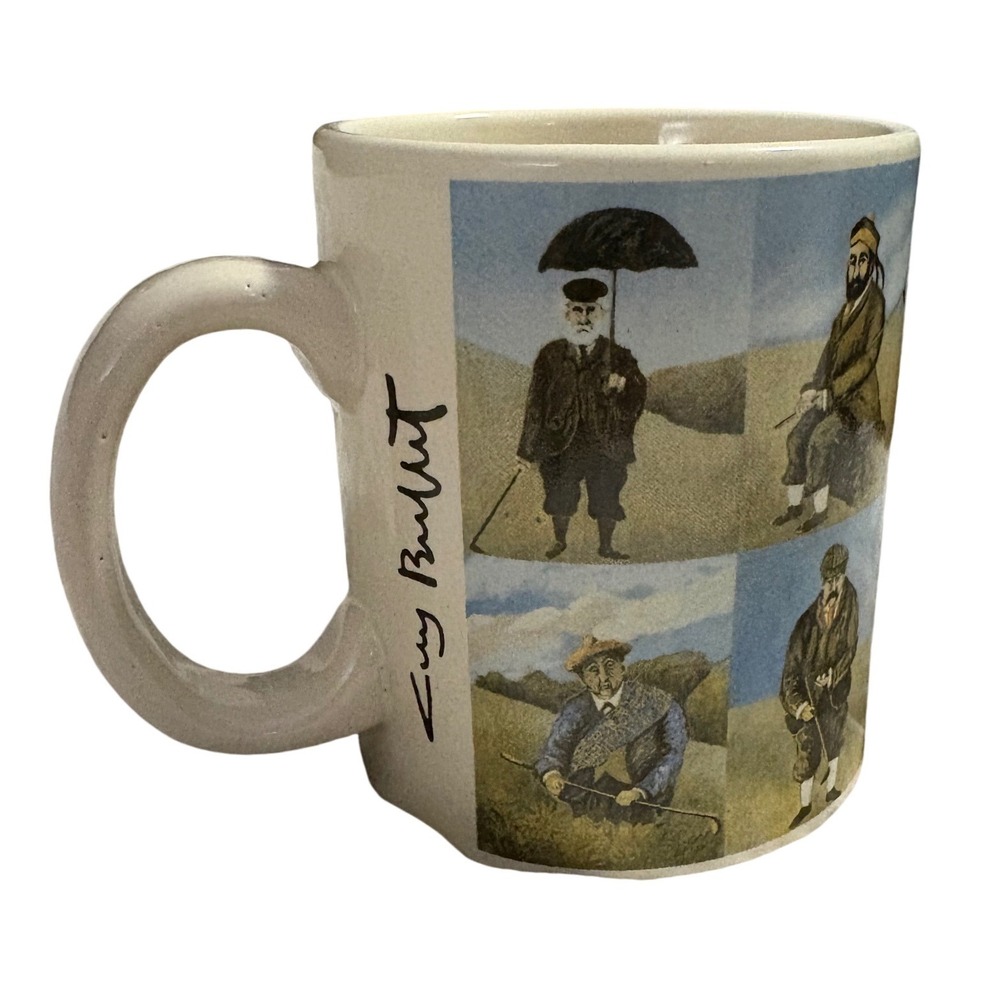 Guy Buffet Golf Mug The Pursuit of Leisure California Pantry 2007 16oz Artist